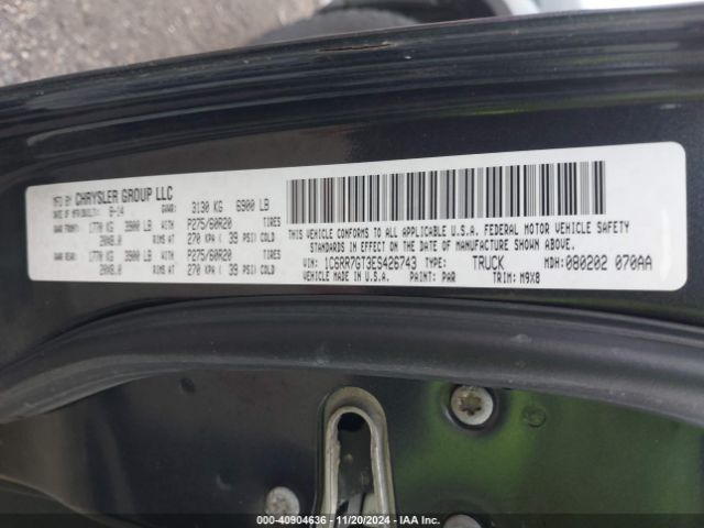 1C6RR7GT3ES426743 RAM 1500 Big Horn