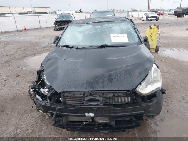 Hyundai Veloster Turbo W/black 2014 KMHTC6AEXEU210845 Image 12