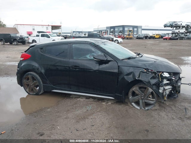 Hyundai Veloster Turbo W/black 2014 KMHTC6AEXEU210845 Image 13