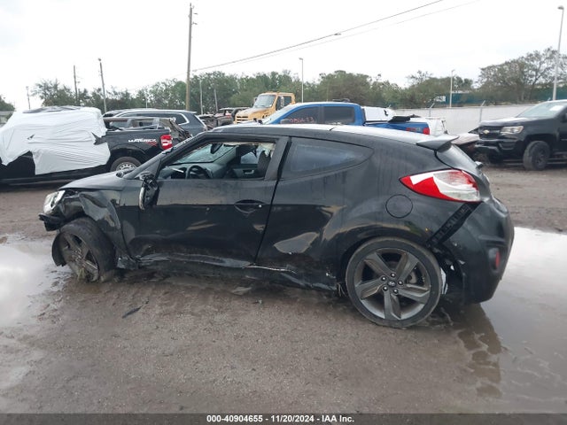 Hyundai Veloster Turbo W/black 2014 KMHTC6AEXEU210845 Image 14