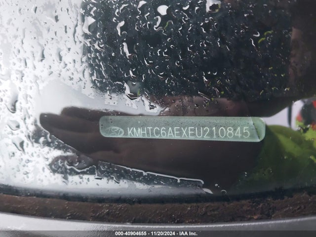Hyundai Veloster Turbo W/black 2014 KMHTC6AEXEU210845 Image 9