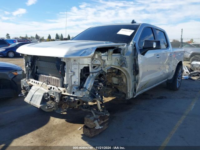 3GCUYEET2MG190797 Chevrolet Silverado 1500 4wd  Short Bed Rst