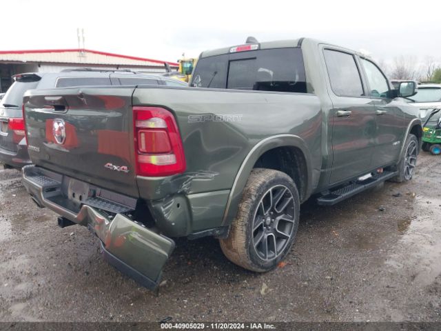 1C6SRFJT8MN581757 RAM 1500 Laramie  4x4 5'7 Box