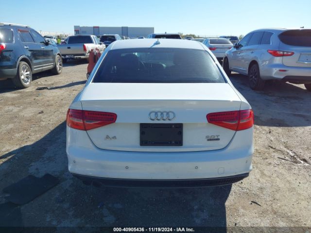 WAUFFAFL1GA011848 Audi A4 2.0t Premium
