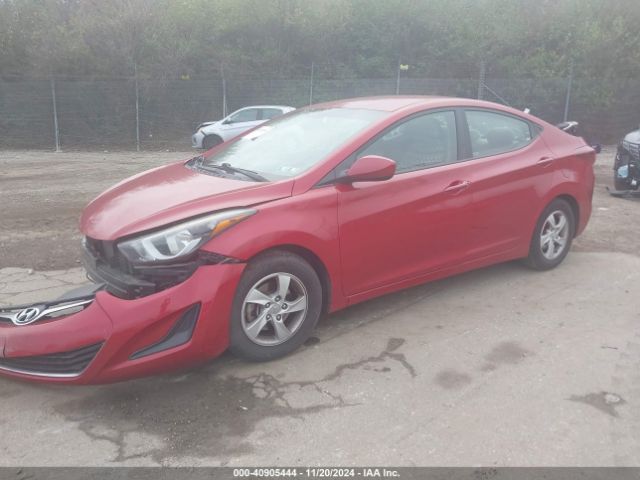 KMHDH4AE4EU210186 Hyundai ELANTRA SE