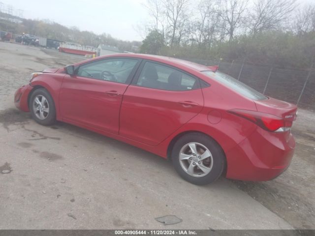 KMHDH4AE4EU210186 Hyundai ELANTRA SE
