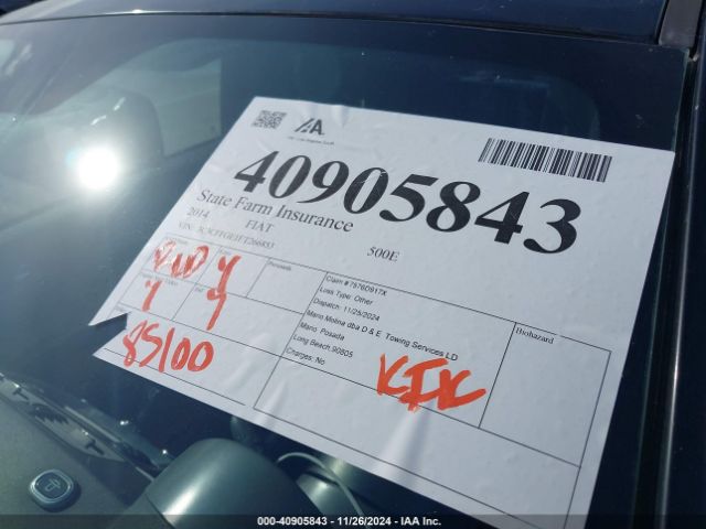 Fiat 500E BATTERY ELECTRIC 2014 3C3CFFGE1ET266853 Image 19