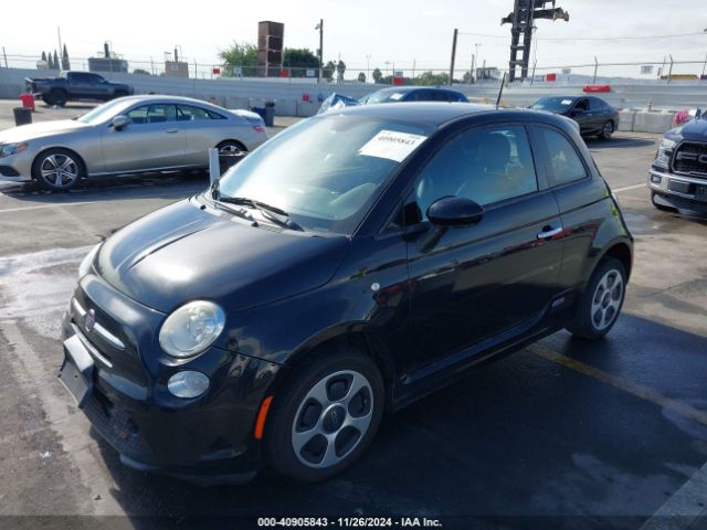 2014 FIAT 500E 3C3CFFGE1ET266853 Photo 1