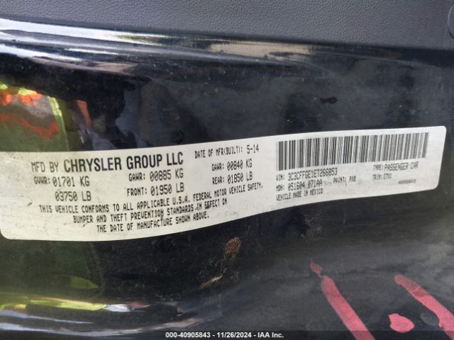 2014 FIAT 500E 3C3CFFGE1ET266853 Photo 8