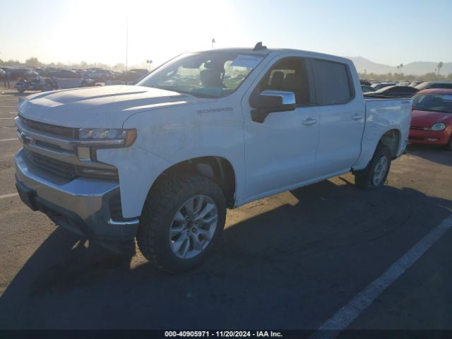 3GCUYDET5MG258584 Chevrolet Silverado 1500 4wd  Short Bed Lt