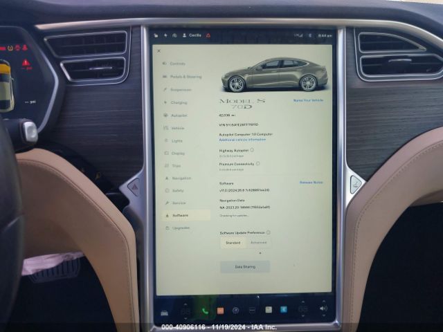 5YJSA1E28FF119110 Tesla Model S 70d/85d/p85d