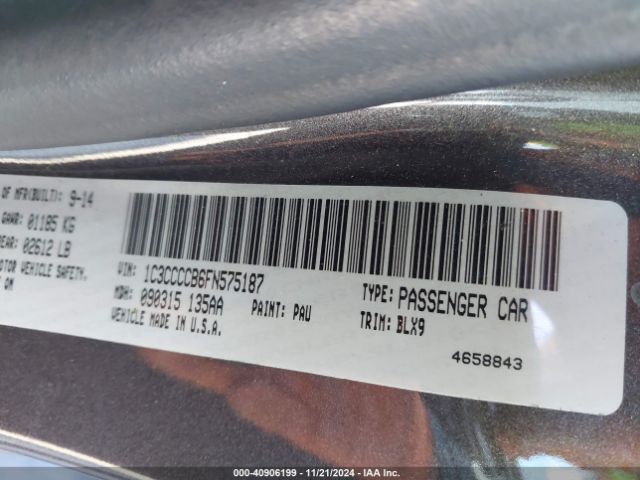 1C3CCCCB6FN575187 Chrysler 200 C