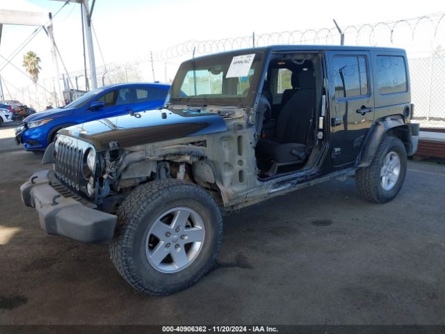 1C4BJWDG4HL644661 Jeep Wrangler Unlimited Sport 4x4