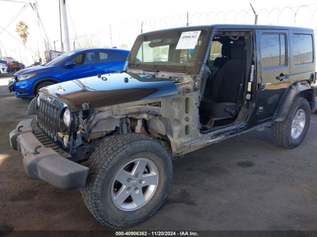 1C4BJWDG4HL644661 Jeep Wrangler Unlimited Sport 4x4