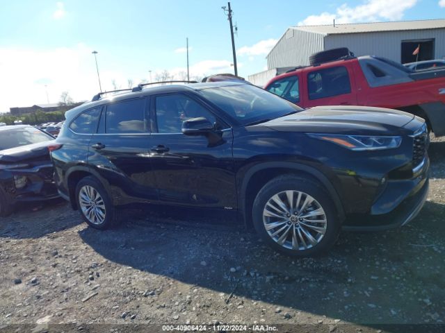 5TDEBRCH6RS641749 Toyota Highlander Hybrid Platinum
