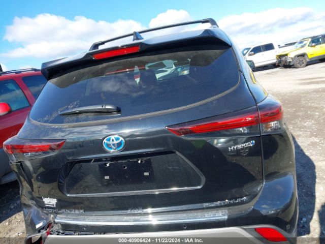5TDEBRCH6RS641749 Toyota Highlander Hybrid Platinum