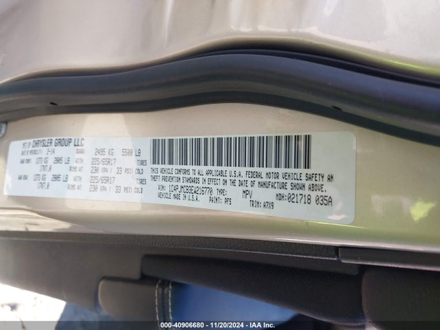 Jeep Cherokee Latitude 2014 1C4PJMCB3EW216770 Image 9
