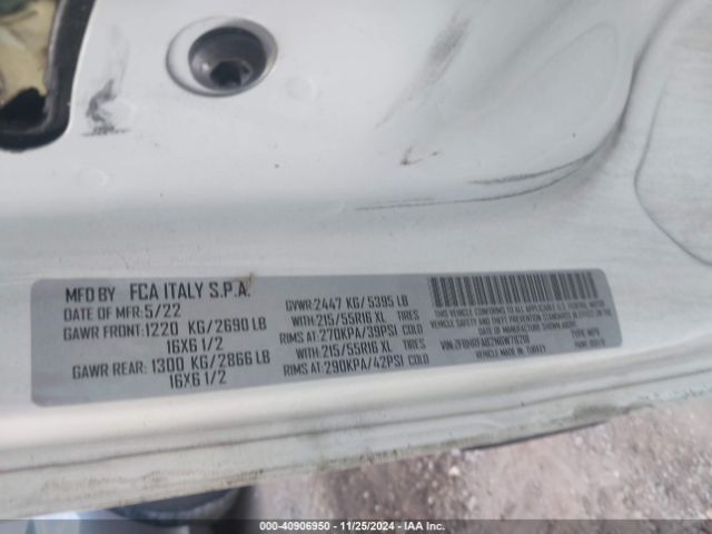 ZFBHRFAB2N6W78218 RAM Promaster City Cargo Van