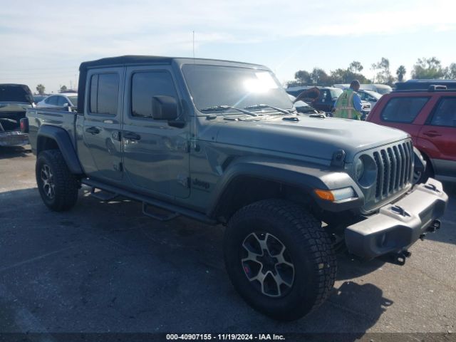 1C6HJTAG3LL141376 Jeep Gladiator Sport S 4x4