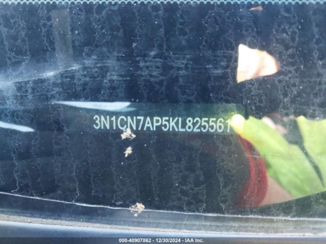 3N1CN7AP5KL825561 Nissan Versa 1.6 S+