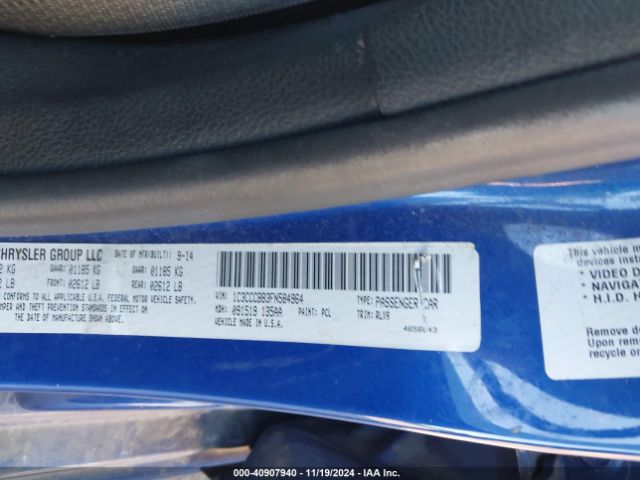 1C3CCCBB3FN584964 Chrysler 200 S