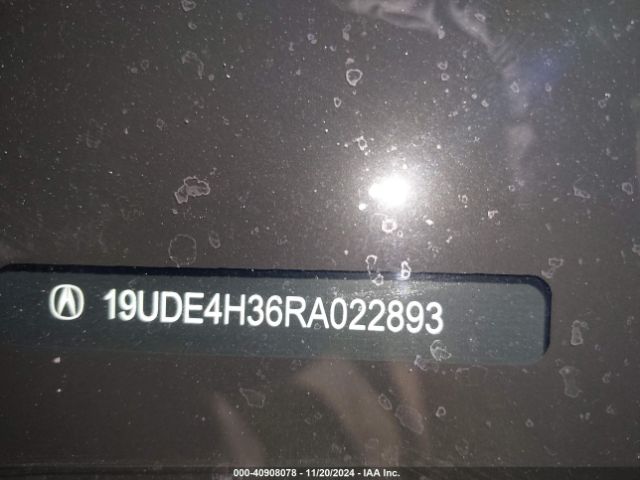 19UDE4H36RA022893 Acura Integra A-spec