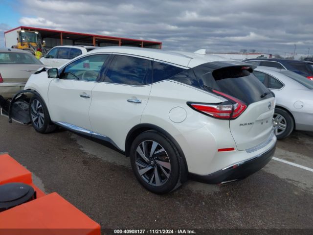 5N1AZ2MHXHN173041 Nissan Murano Platinum