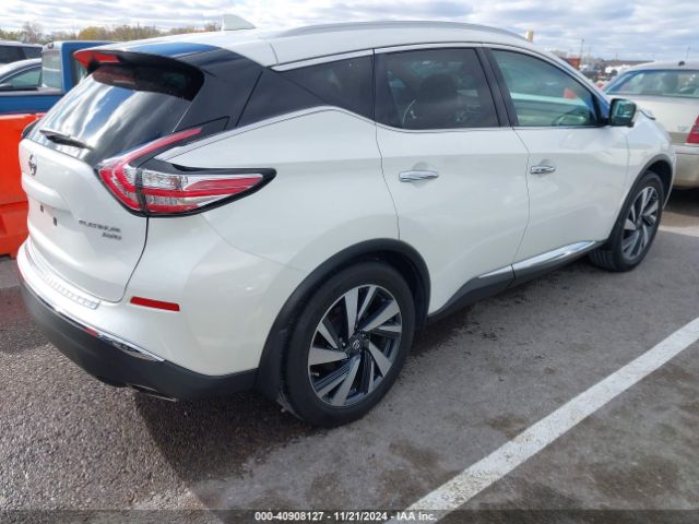 5N1AZ2MHXHN173041 Nissan Murano Platinum