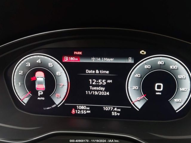 WA15AAFYXR2145161 Audi Q5 Sportback Premium Plus 45 Tfsi S Line Quattro S Tronic