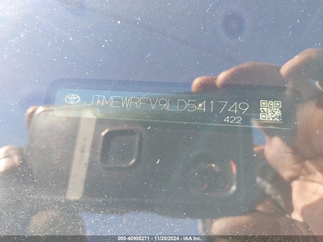 JTMEWRFV9LD541749 Toyota Rav4 Hybrid Xse