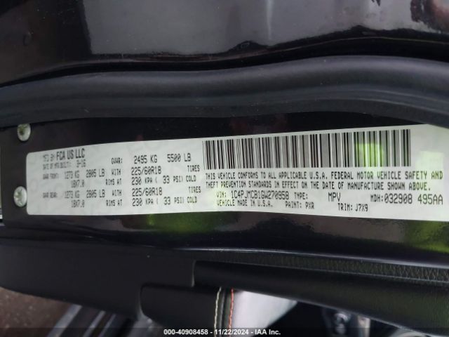 1C4PJMCB1GW270958 Jeep Cherokee 75th Anniversary