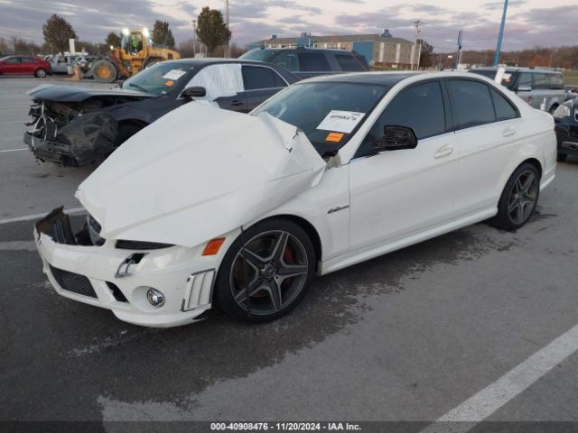 2009 MERCEDES-BENZ C 63 AMG WDDGF77X99F319891 Photo 1