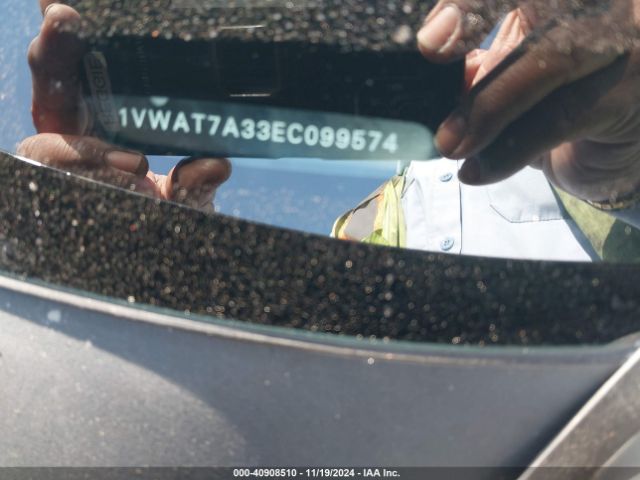 1VWAT7A33EC099574 Volkswagen Passat 1.8t S