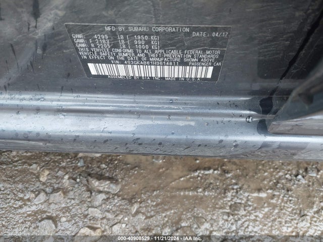 Subaru Impreza 2.0i Premium 2017 4S3GKAB61H3614811 Image 9