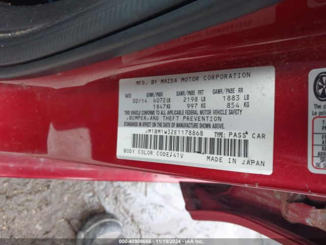 JM1BM1W32E1178868 Mazda Mazda3 S Grand Touring