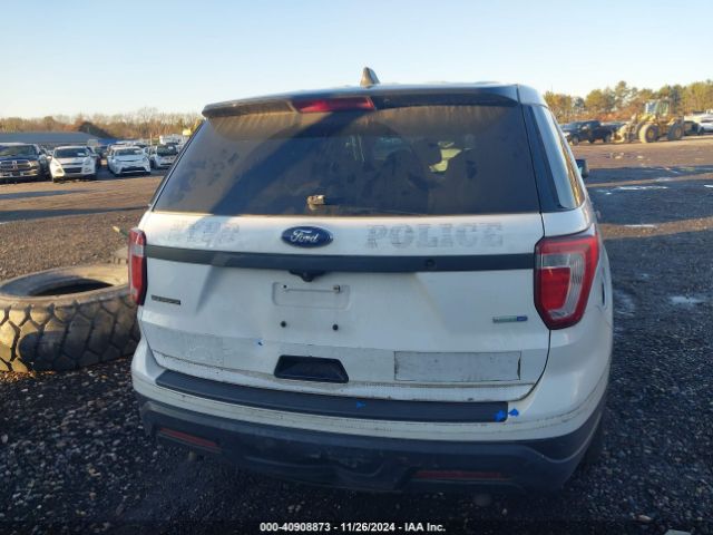 1FM5K8AR2JGA20654 Ford Police Interceptor Utility