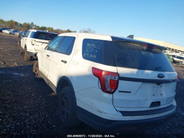 1FM5K8AR2JGA20654 Ford Police Interceptor Utility