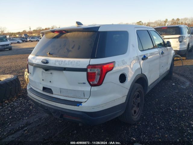 1FM5K8AR2JGA20654 Ford Police Interceptor Utility