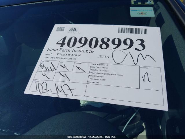3VWD17AJ5GM248456 Volkswagen Jetta 1.8t Sport