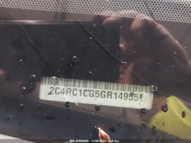 2016 CHRYSLER TOWN & COUNTRY 2C4RC1CG5GR149551 Photo 8