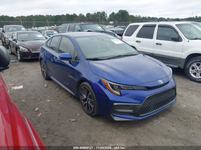JTDP4RCE9LJ012239 Toyota COROLLA SE