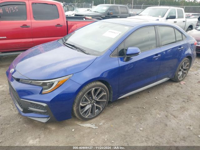 JTDP4RCE9LJ012239 Toyota COROLLA SE