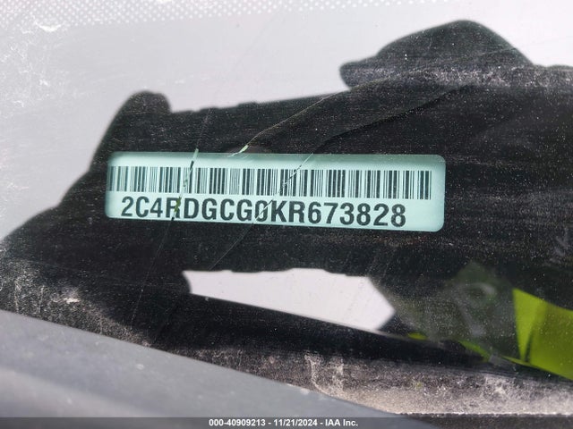 Dodge Grand Caravan Sxt 2019 2C4RDGCG0KR673828 Image 9