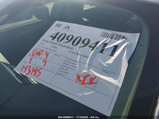 3FA6P0RU4ER356668 Ford Fusion Hybrid Titanium
