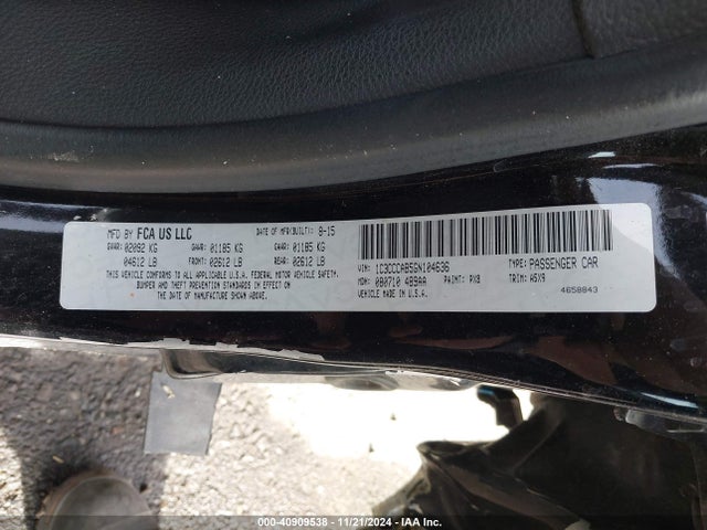 1C3CCCAB5GN104636 Chrysler 200 Limited