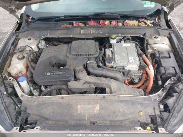 3FA6P0LU4HR254199 Ford Fusion Hybrid Se