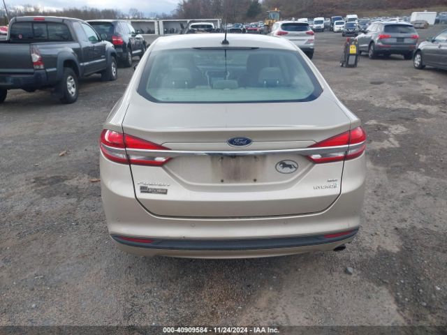 3FA6P0LU4HR254199 Ford Fusion Hybrid Se