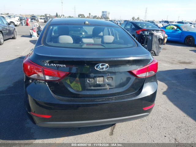 5NPDH4AE0GH747820 Hyundai ELANTRA SE