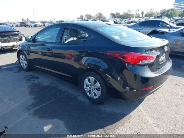 5NPDH4AE0GH747820 Hyundai ELANTRA SE