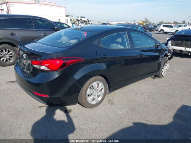 5NPDH4AE0GH747820 Hyundai ELANTRA SE